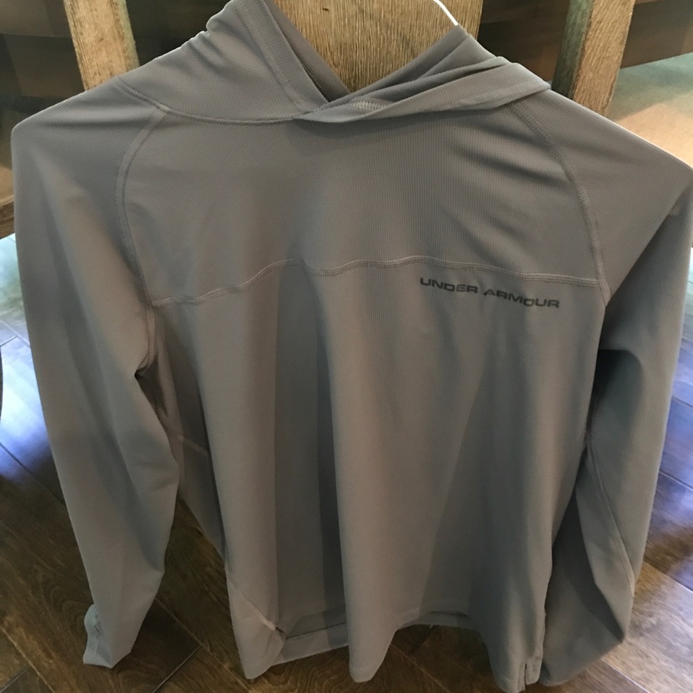 Under Armour grey long sleeve hoodie